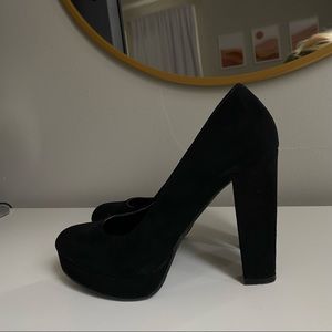 Candies Brand Black Heels